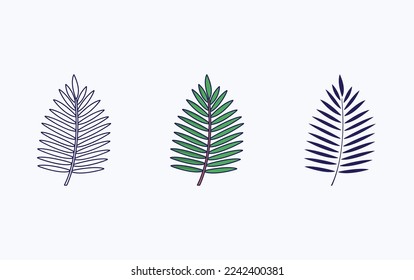 Leaf icon vector design illustration