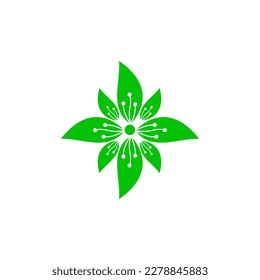 leaf icon vector design illustration