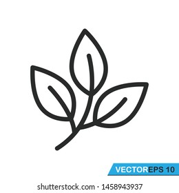 leaf icon vector design template