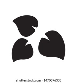 Leaf icon vector design template