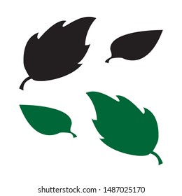leaf icon vector design template