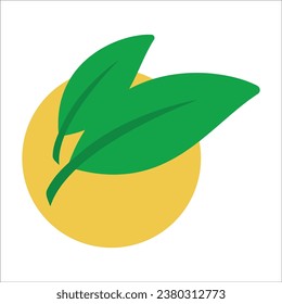 leaf icon vector design template