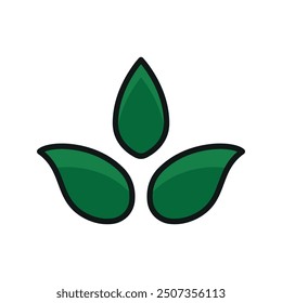 Leaf icon vector design templates simple and modern concept graphic