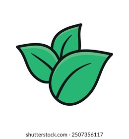 Leaf icon vector design templates simple and modern concept graphic