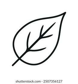 Icono de hoja Plantillas de diseño de Vector gráfico de concepto simple y moderno