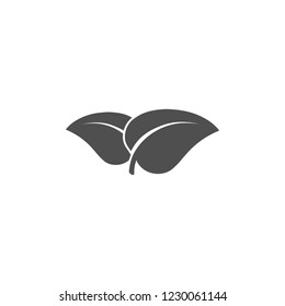 Leaf icon. Vector  Eps 10 