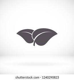 Leaf icon. Vector  Eps 10 