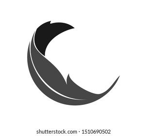 leaf icon vector, herbal leaves vector illustration