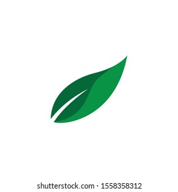 Leaf icon Vector Illustration design Logo template