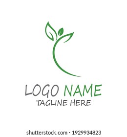 Leaf icon Vector Illustration design Logo template