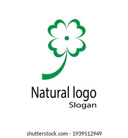 Leaf icon Vector Illustration design Logo template