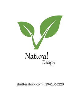 Icono de hoja Modelo de diseño de Ilustración de vectores