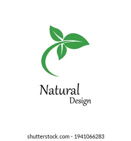Leaf icon Vector Illustration design Logo template