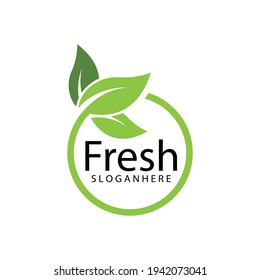 Leaf icon Vector Illustration design Logo template