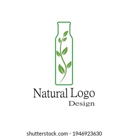 Leaf icon Vector Illustration design Logo template