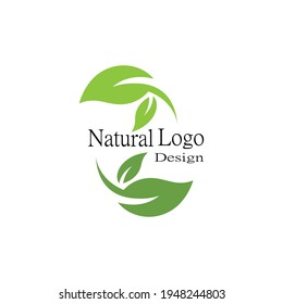Leaf icon Vector Illustration design Logo template