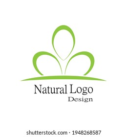Leaf icon Vector Illustration design Logo template