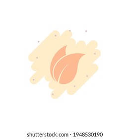 Leaf Icon Vector Illustration Design