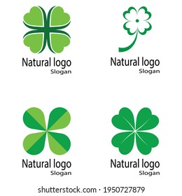 Leaf icon Vector Illustration design Logo template