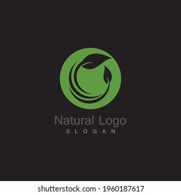 Leaf icon Vector Illustration design Logo template