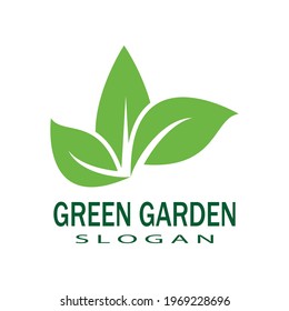 Leaf icon Vector Illustration design Logo template