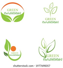 Leaf icon Vector Illustration design Logo template