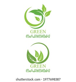 Leaf icon Vector Illustration design Logo template