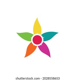 Leaf icon Vector Illustration design Logo template