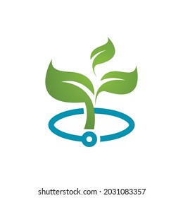 Leaf icon Vector Illustration design Logo template
