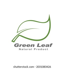 Leaf icon Vector Illustration design Logo template