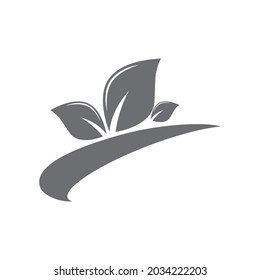 Leaf icon Vector Illustration design Logo template