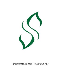 Leaf icon Vector Illustration design Logo template