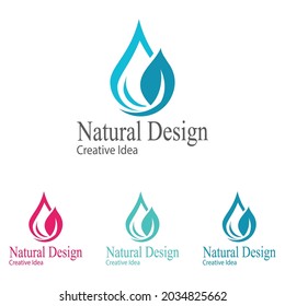 Leaf icon Vector Illustration design Logo template