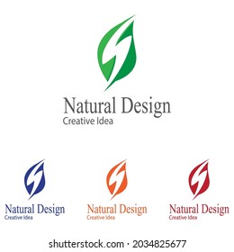 Leaf icon Vector Illustration design Logo template