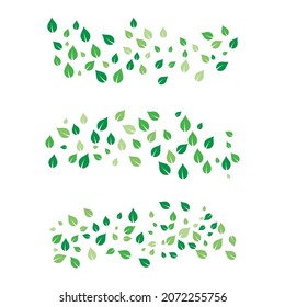 Leaf icon Vector Illustration design Logo template