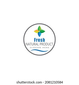 Leaf icon Vector Illustration design Logo template