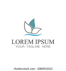 Leaf icon Vector Illustration design Logo template