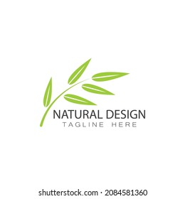 Leaf icon Vector Illustration design Logo template