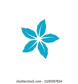 Leaf icon Vector Illustration design Logo template