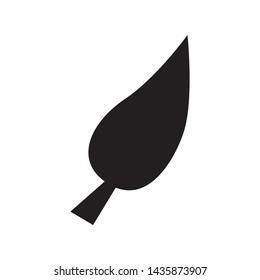 leaf icon vector illustration template