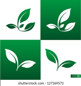 Leaf Icon Vector Illustrations