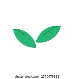 leaf icon vector ilustration desgn templat