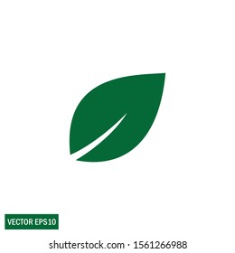 Leaf Icon vector Nature Symbol Logo Template Design Element