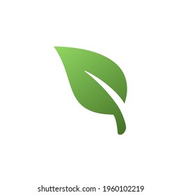 Ilustración de material vectorial de icono de hoja 