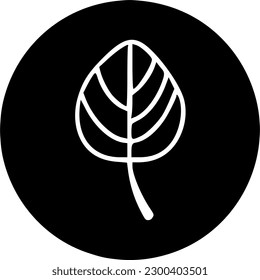 leaf icon vector symbol design illustration