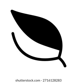 Ilustración de diseño de símbolo de Vector de icono de hoja