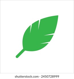 leaf icon vector template illustration logo design