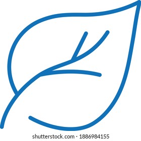 leaf icon, leaf icon vector, in trendy flat style isolated on white background. leaf icon image, leaf icon illustration