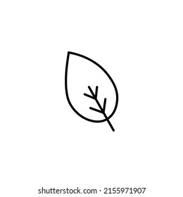 leaf icon, leaf icon vector, in trendy flat style isolated on white background. Leaf icon image, leaf icon illustration eps 10
