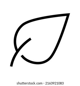 leaf icon, vector leaf icon, in trendy flat style isolated on white background. leaf icon drawing, leaf icon illustration